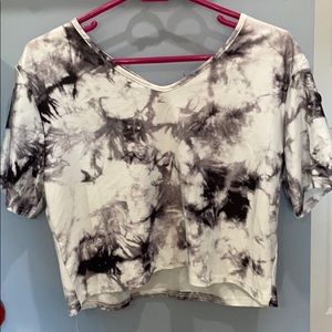 Tye dye crop top